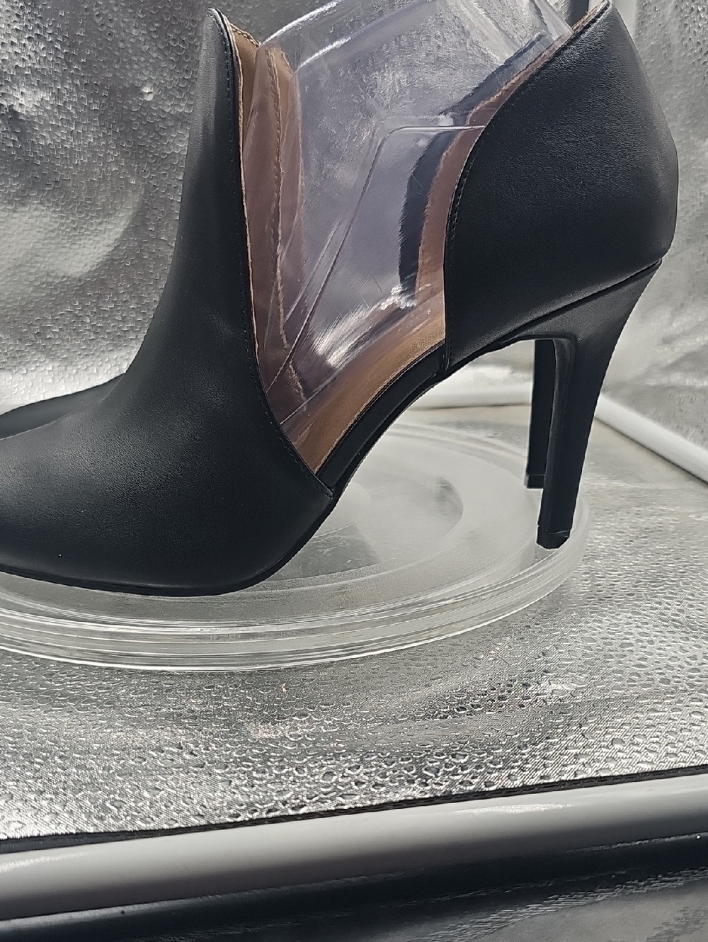 S Black Christian Sirano Heels Size 10 - Picture 3 of 8